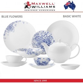 Комплект обеденный Blue Flowers на 4 персоны, 12 предметов, Maxwell & Williams