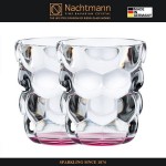 Набор бокалов BUBBLES розовое дно для виски, 2 шт, 330 мл, дутый бессвинцовый хрусталь, Nachtmann, Германия