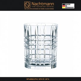 Бокалы SQUARE для виски, 4 шт по 345 мл, бессвинцовый хрусталь, Nachtmann