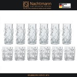 Большой набор стаканов PUNK, 6 высоких + 6 низких, хрусталь, Nachtmann, Германия
