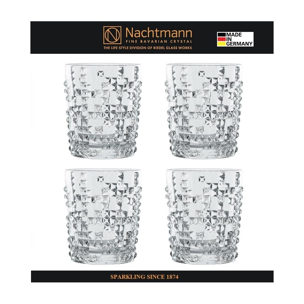 Набор низких стаканов PUNK, 348 мл, 4 шт, хрусталь, Nachtmann