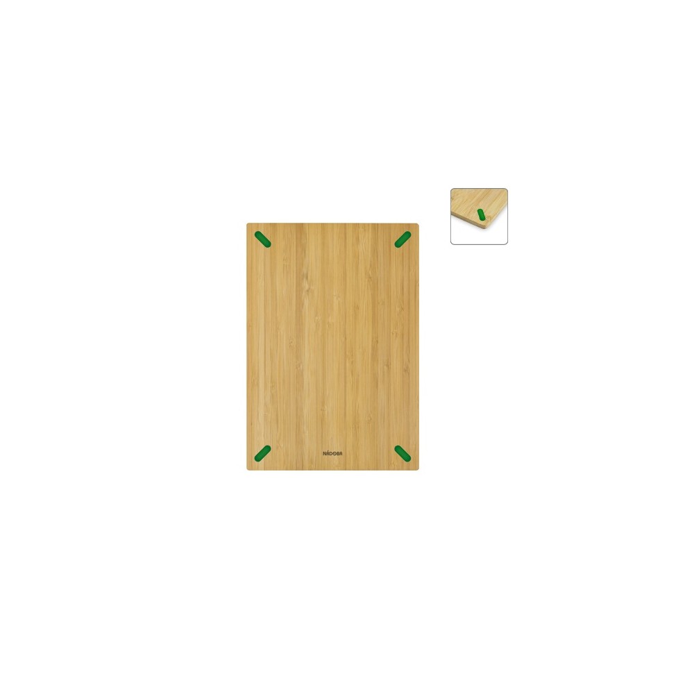 Разделочная доска из бамбука, L 33 см, W 23 см, дерево бамбук, серия Stana, Nadoba