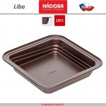 Форма LIBA для выпечки квадратная, 24 x 24 см, сталь, антипригарное покрытие, Nadoba