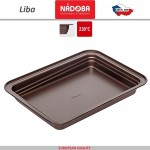 Форма LIBA для выпечки прямоугольная, 37 x 27 см, сталь, антипригарное покрытие, Nadoba