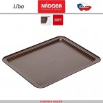 Противень LIBA для выпечки, 41.5 x 32 см, сталь, антипригарное покрытие, Nadoba
