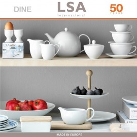 Миски DINE для завтрака, 4 шт, D 15 см, столовый LSA