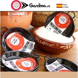 Сковорода для паэльи (паэльера) VALENCIANA ESMALTADA на 14 порций, D 50 см, сталь эмалированная, GARCIMA