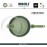 Антипригарная глубокая сковорода Dr.Green INDUCTION, D 28 см, Risoli