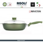 Антипригарная глубокая сковорода Dr.Green INDUCTION, D 28 см, Risoli