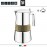 Кофеварка гейзерная ELEGANCE Gold, на 10 порций, индукционное дно, нержавеющая сталь, BRA