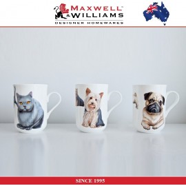 Кружка Shepherd Dog в подарочной упаковке, 300 мл, серия Cashmere Pets, Maxwell & Williams