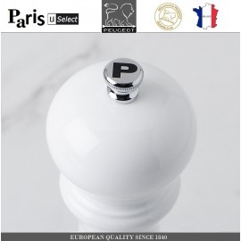 Мельница Paris U Select Laque Blanc для перца, H 40 см, белый, PEUGEOT