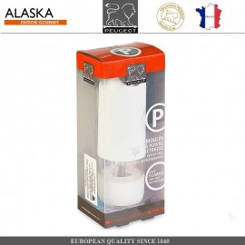 Автоматическая мельница Alaska для соли, подсветка, на батарейках, цвет черный, PEUGEOT