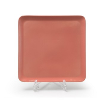 Блюдо квадратное, 25 х 25 см, персиковый, серия Yono