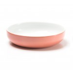 Тарелка для салата, D 20 см, персиковый, серия Yono 