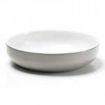 Тарелка для салата, D 20 см, серый графит, серия Yono 