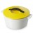 Кастрюля керамическая Revolution, 3.4 л, для любых плит и духовки, желтый, REVOL