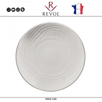 Закусочная тарелка ARBORESCENCE молочно-белый, D 21.5 см, ручная работа, REVOL