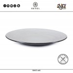 SWELL Блюдо-тарелка, 21 см, цвет белый, глазурованная керамика, REVOL, Франция