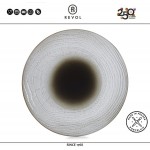 SWELL Блюдо-тарелка, 28 см, цвет коричневый, глазурованная керамика, REVOL, Франция