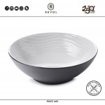 SWELL Глубокая миска, 19 см, цвет белый, глазурованная керамика, REVOL, Франция