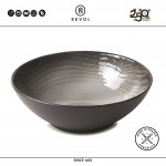 SWELL Глубокая миска, 19 см, цвет черный, глазурованная керамика, REVOL, Франция