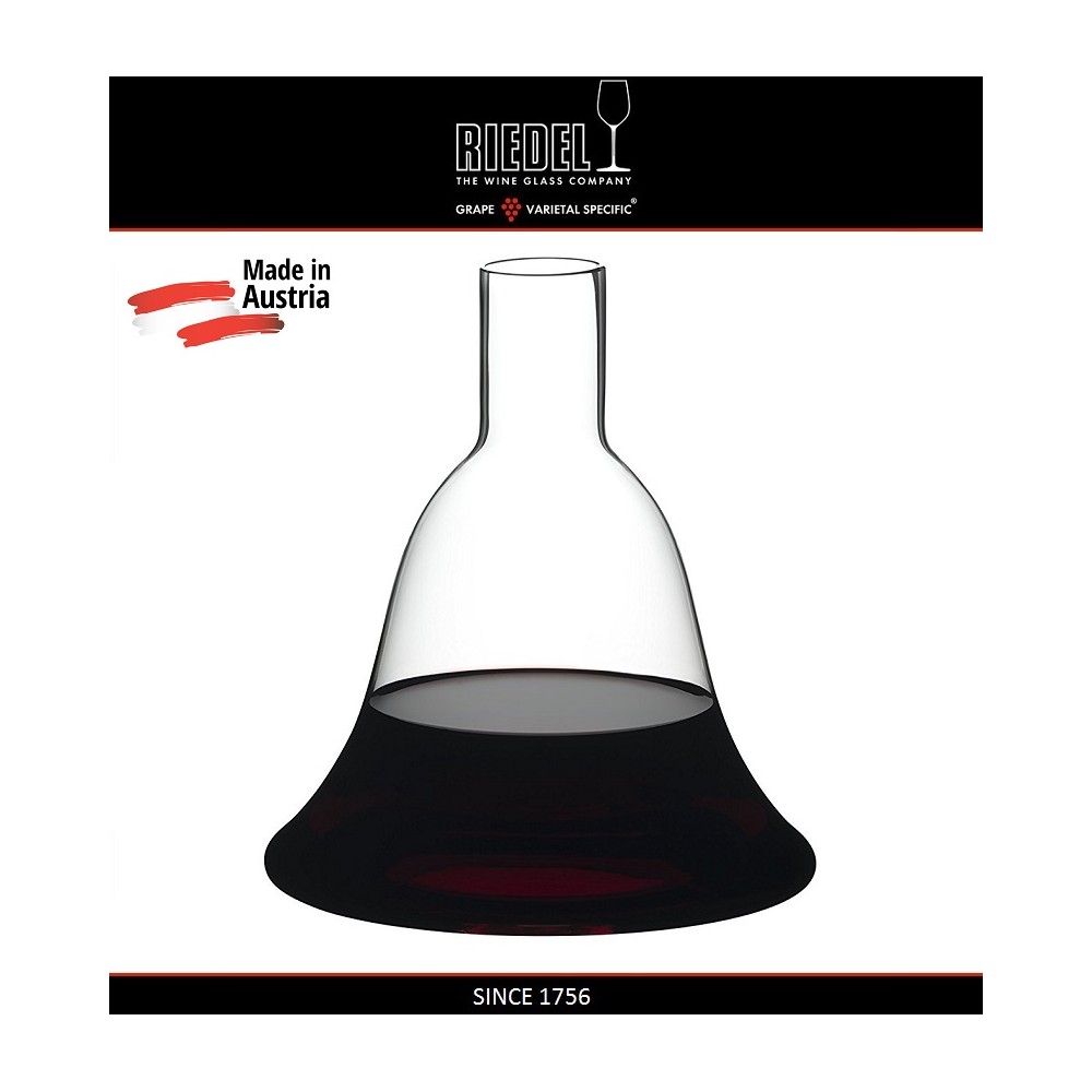Декантер MACON ручной выдувки , 1.4 л, H 21 см, Riedel