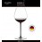 Бокал для красных вин Pinot Noir, объем 705 мл, черная ножка, ручная выдувка, FATTO A MANO, RIEDEL