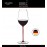 Бокал для белых и красных вин Riesling, Zinfandel, объем 395 мл, красная ножка, ручная выдувка, FATTO A MANO, RIEDEL