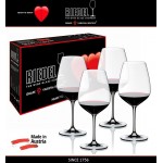 Набор бокалов для красных вин Cabernet и Merlot, 4 шт, объем 800 мл, машинная выдувка, Heart to Heart, RIEDEL