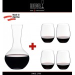 Набор Promo "O" для красных вин: 4 бокала и декантер в подарок, Riedel