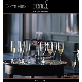 Бокалы для игристых вин и шампанского Champagne, 2 шт, объем 330 мл, ручная выдувка, SOMMELIERS, RIEDEL