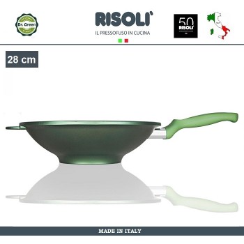 Антипригарный вок Dr.Green, D 28 см, Risoli
