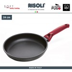 Антипригарная литая сковорода Soft Safety Cooking, D 24 см, Risoli