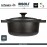 Антиприганая кастрюля Le Pignatte Induction, D 28 см, 4.5 л, литой алюминий, Risoli, Италия