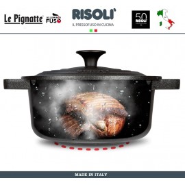 Антиприганая литая сковорода Le Pignatte Induction, D 28 см, Risoli, Италия