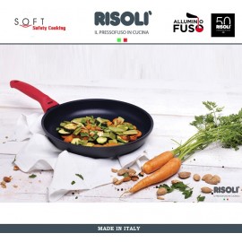 Антипригарная литая сковорода Soft Safety Cooking, D 28 см, Risoli