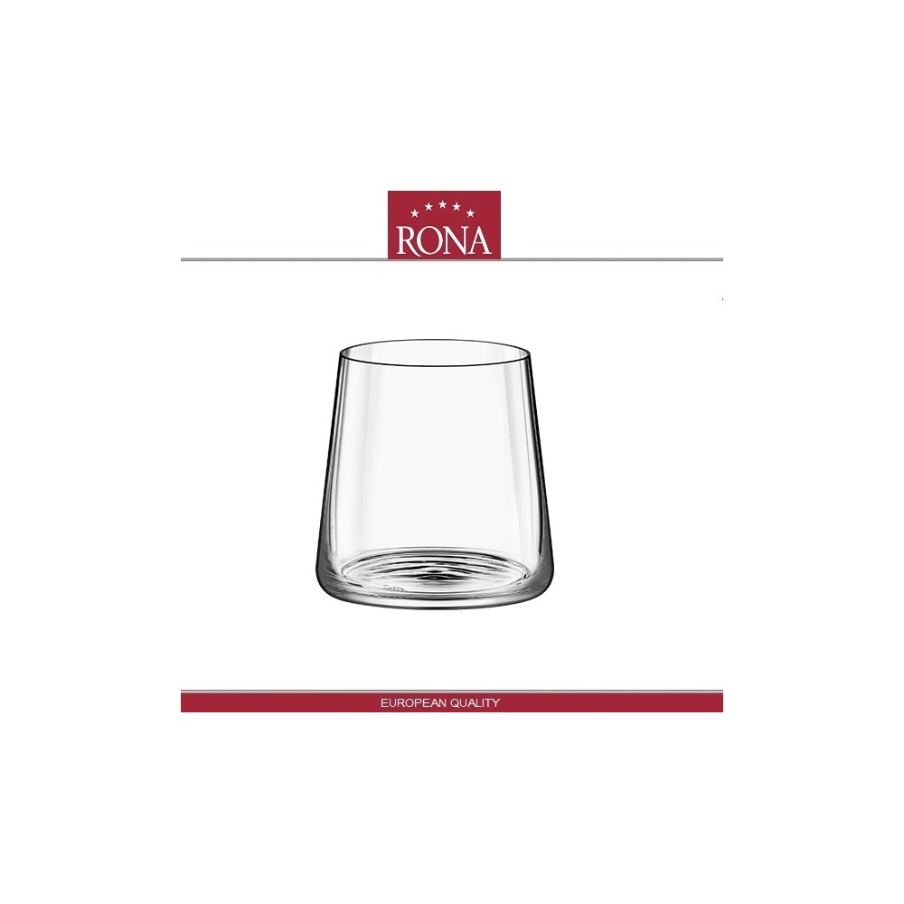 Бокал MODE для виски, 410 мл, хрустальное стекло, Rona