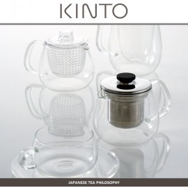 Заварочный чайник UNITEA, 500 мл, стекло термостойкое, KINTO