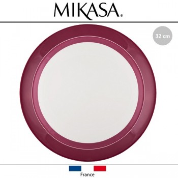 Блюдо подстановочное UTD Purple, D 32 см, костяной MIKASA