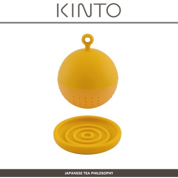 Емкость FLOATING TEA для заварки, желтый, KINTO