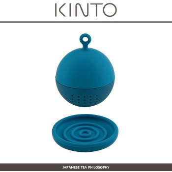 Емкость FLOATING TEA для заварки, голубой, KINTO