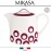 Заварочный чайник UTD Purple, 1 литр, костяной MIKASA
