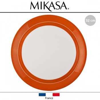Блюдо подстановочное UTD Orange, D 32 см, костяной MIKASA