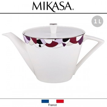 Заварочный чайник PURPLE FIZZ, 1 литр, костяной MIKASA