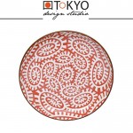 Закусочная тарелка KARAKUSA RED, D 15.5, TOKYO DESIGN