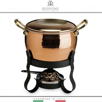 Набор для фондю, медь, серия La Cremeria, RUFFONI
