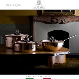 Сковорода Opus Cupra, ручная работа, D 26 см, медь, RUFFONI