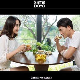 Заварочный чайник Flower Teapot S-093 для цветочного и зеленого чая, 900 мл, SAMADOYO