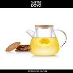 Заварочный чайник Flower Teapot S-094 для цветочного и зеленого чая, 600 мл, SAMADOYO
